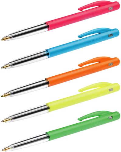 Balpen Bic M10 Colors Limited Edition medium assorti-3