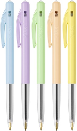 Balpen Bic M10 Colors Pastel Colors medium assorti-3