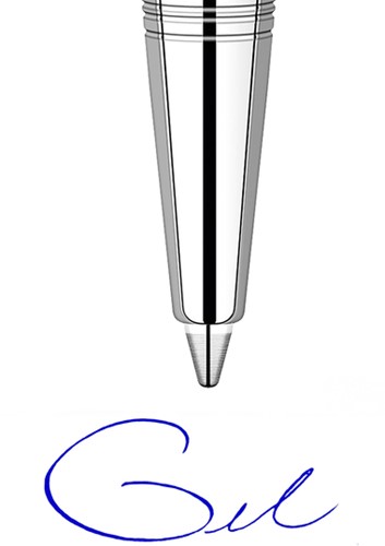 Gelschrijvervulling Parker Quink medium blauw blister à 1 stuk-2