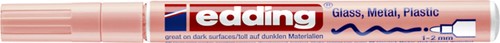 Paintmarker edding 751 op oliebasis 1-2mm pastel roze-2