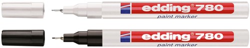 Paintmarker edding 780 op oliebasis 0.8mm wit-2