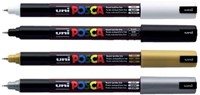 Verfstift Posca PC-1MR 0,7mm goud-2
