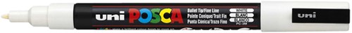 Verfstift Posca PC-3M 1,5mm wit
