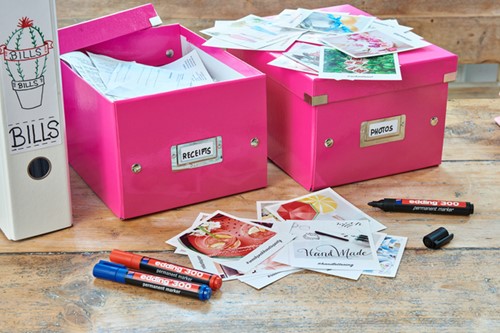 Viltstift edding 300 rond 1.5-3mm rood-5