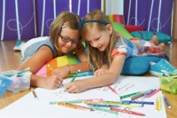 Viltstift STABILO Trio A-Z 378/30 assorti etui à 30 stuks-1