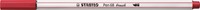 Brushstift STABILO Pen 568/50 donkerrood-3