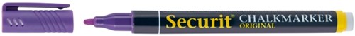 Krijtstift Securit SMA-100 rond 1-2mm geel/oranje/roze/paars blister à 4 stuks-2