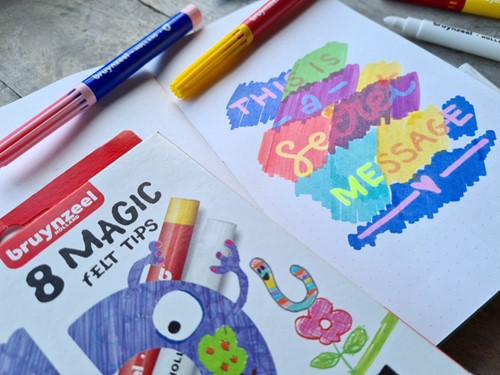 Viltstift Bruynzeel Kids Magic assorti 8 stuks-1