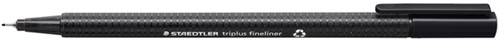 Fineliner Staedtler Triplus 334 zwart 0.3mm