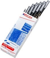 Fineliner edding 1200 054 fijn metallic zilver-2