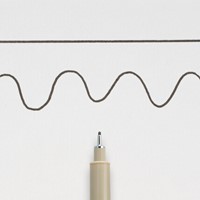 Fineliner Sakura Pigma Micron 08 0.5mm zwart-3