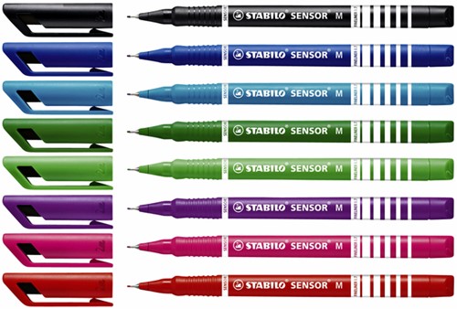 Fineliner STABILO Sensor 187/43 medium lichtgroen-2