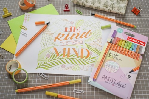 Fineliner STABILO point 88/024 fijn neon geel-3