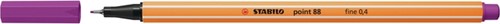 Fineliner STABILO point 88/58 fijn lila