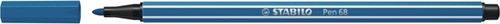 Viltstift STABILO Pen 68/41 medium ultramarijn blauw