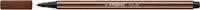 Viltstift STABILO Pen 68/45 medium bruin