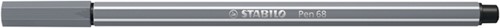 Viltstift STABILO Pen 68/96 medium donkergrijs-2
