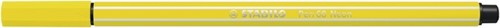 Viltstift STABILO Pen 68/024 medium neon geel-2