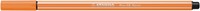 Viltstift STABILO Pen 68/054 medium neon oranje-2