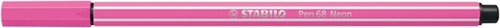 Viltstift STABILO Pen 68/056 medium neon roze-2