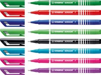 Fineliner STABILO Sensor 189/8 fijn assorti etui à 8 stuks-3