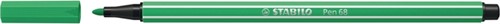 Viltstift STABILO Pen 68/16 medium licht smaragdgroen