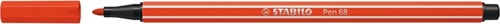 Viltstift STABILO Pen 68/40 medium lichtrood