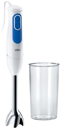 Braun MQ 3000 WH Smoothie+ 0,6 l Staafmixer 700 W Blauw, Wit