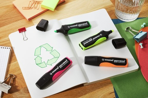 Markeerstift STABILO GREEN BOSS 6070/24 geel-3