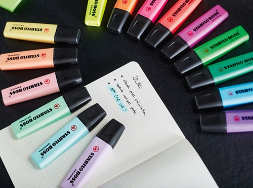 Markeerstift STABILO BOSS Original 70/150 pastel kersenbloesem roze-7