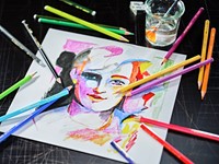 Kleurpotloden STABILO 1624 aquacolor Arty assorti etui à 24 stuks-1