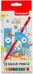 Kleurpotloden Bruynzeel Kids assorti 12 stuks
