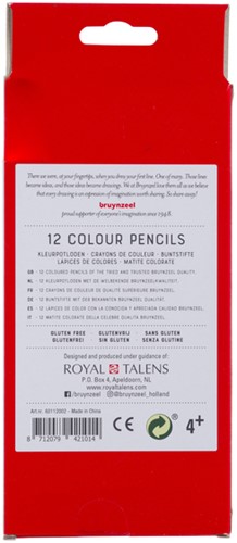 Kleurpotlood Bruynzeel Kids set à 12 kleuren-3