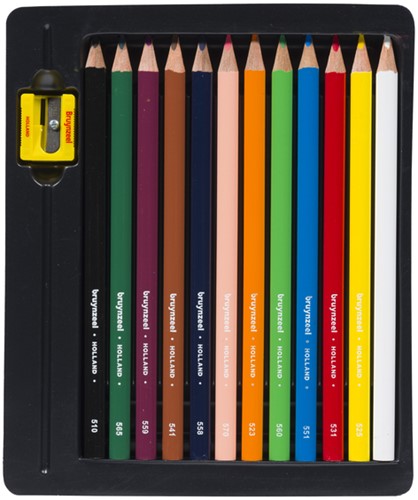 Kleurpotlood Bruynzeel Kids Triple set à 12 kleuren-2