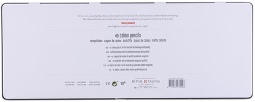Kleurpotlood Bruynzeel Creatives Holland blik à 45 kleuren-3