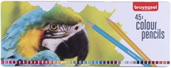Kleurpotlood Bruynzeel Creatives papegaai blik à 45 kleuren