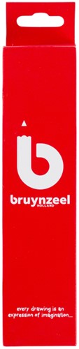 Grafietpotlood Bruynzeel HB met gum grijs-2