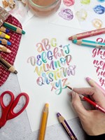 Kleurpotloden STABILO 880 woody 3 in 1 Arty + slijper+penseel ass 18st-3