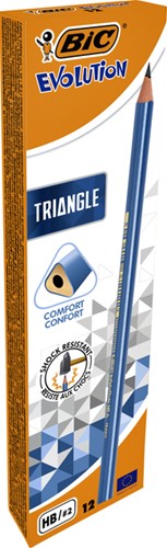 Potlood Bic Evolution driehoekig HB-3