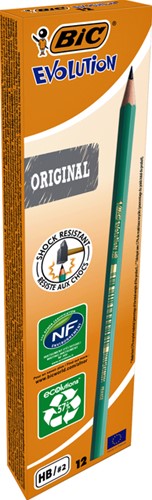 Potlood Bic Evolution ecolutions 650 zeshoekig HB-3