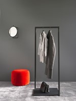 Voetplaat tbv Van Esch Butler kledingrek zwart-2