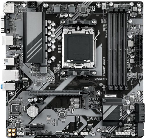 GIGABYTE A620M DS3H moederbord AMD A620 Socket AM5 micro ATX-2