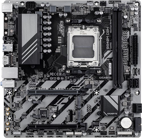 GIGABYTE B840M D2H moederbord AMD B840 Socket AM5 micro ATX-2