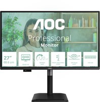 AOC Q27P4U computer monitor 68,6 cm (27") 2560 x 1440 Pixels Wide Quad HD Zwart-2