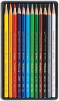 Kleurpotloden Caran d'Ache Prismalo 12 stuks assorti-2