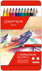 Kleurpotloden Caran d'Ache Supracolor 12 stuks assorti