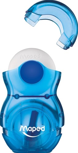 Puntenslijper Maped Loopy 1gaats met gum display á 24 stuks assorti-4