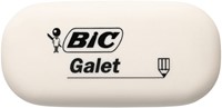 Gum Bic Galet pvc vrij zacht potlood wit blister à 3 stuks-3