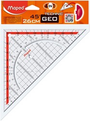 Geodriehoek Maped Technic 26cm