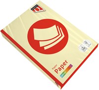 Kopieerpapier Quantore Colour A4 160gr kanariegeel 250 vel